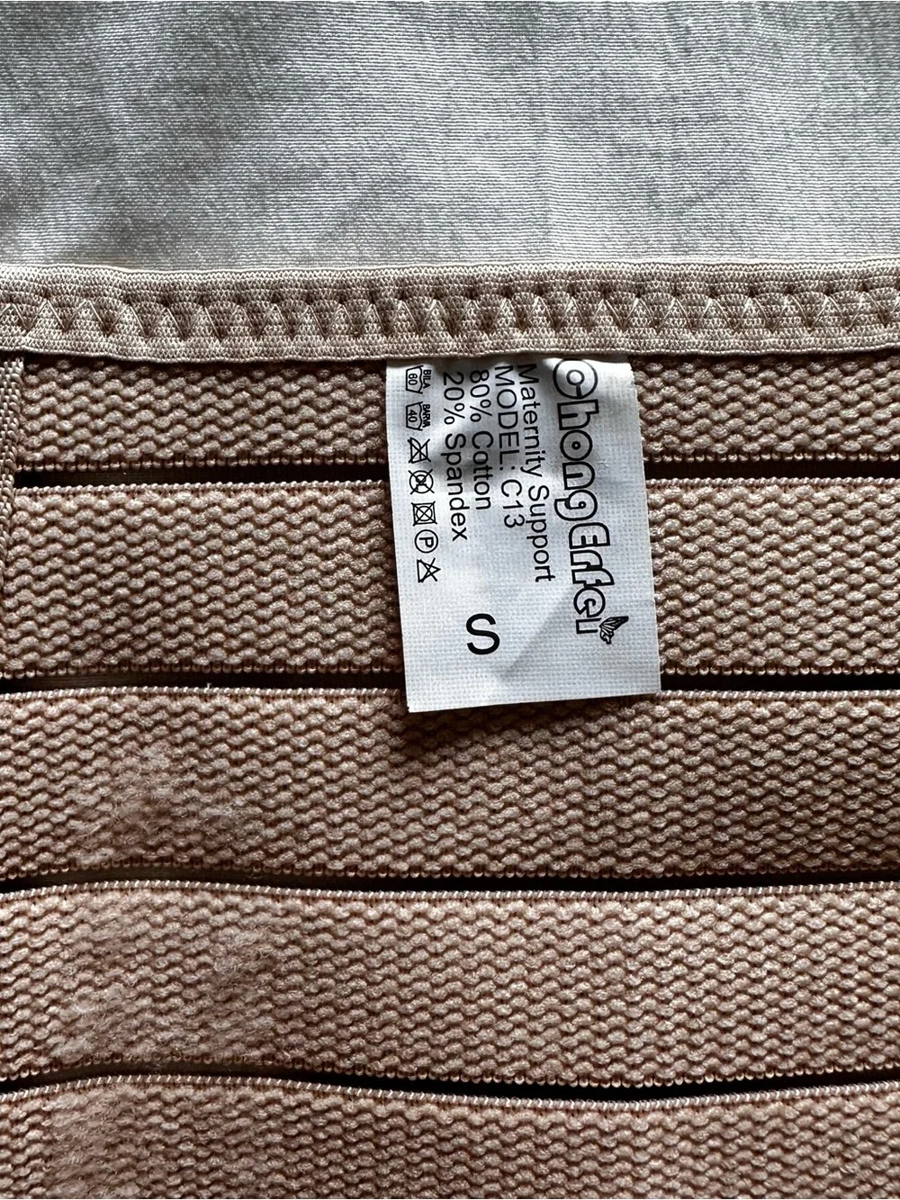 Maternity Belly Support Band in Nude